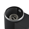 Deko-Light Foco para fachadas ACHERNAR DOWN de 1 llama, cil�ndrico, con portal�mpara GU10 IP65, plomo oscuro