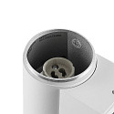 Deko-Light Foco para fachadas ACHERNAR UP & DOWN de 2 llamas, cil�ndrico, con portal�mpara GU10 IP65, blanco