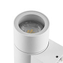 Deko-Light Foco para fachadas ACHERNAR UP & DOWN de 2 llamas, cil�ndrico, con portal�mpara GU10 IP65, blanco