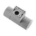 Deko-Light Foco para fachadas ACHERNAR UP & DOWN de 2 llamas, cil�ndrico, con portal�mpara GU10 IP65, gris claro