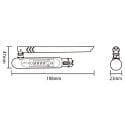 Deko-Light Gateway RF-SMART SINGLE/CCT/RGB/W+CCT DMX, negro