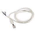 Cable de alimentaci�n 24V COB RGB SAUNA 4 polos, 3 canales, blanco
