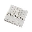 connection socket SANOTRUNK UNIVERSAL WAGO 267-501, white