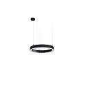 Luminaria colgante LAUTARO 600/60 DOWN PRISMA P3 IP20, negro regulable