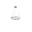 Luminaria colgante LAUTARO 600/80 DOWN OPAL M3 IP20, blanco regulable