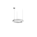 Luminaria colgante LAUTARO 600/80 DOWN PRISMA P3 IP20, blanco regulable