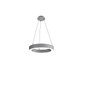 pendant luminaire LAUTARO 600/80 UP/DOWN PRISMA M3 IP20, light grey dimmable