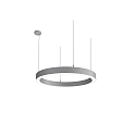 Luminaria colgante LAUTARO 900/80 UP/DOWN OPAL P3 IP20, gris claro regulable