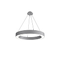Luminaria colgante LAUTARO 900/100 DOWN OPAL M3 IP20, gris claro regulable