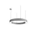 Luminaria colgante LAUTARO 900/100 DOWN OPAL P3 IP20, gris claro regulable