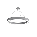 Luminaria colgante LAUTARO 1200/100 DOWN OPAL M4 IP20, gris claro regulable