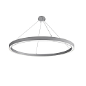 pendant luminaire LAUTARO 1500/60 DOWN OPAL M5 IP20, light grey dimmable