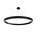 Luminaria colgante LAUTARO 1500/80 UP/DOWN PRISMA M5 IP20, negro regulable