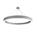 Luminaria colgante LAUTARO 1500/100 DOWN PRISMA M5 IP20, gris claro regulable