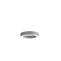 Luminaria de techo LAUTARO 600/100 OPAL IP20, gris claro regulable