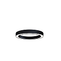 Luminaria de techo LAUTARO 900/100 OPAL IP20, negro regulable