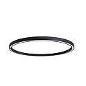 ceiling luminaire LAUTARO 1500/60 OPAL IP20, black dimmable