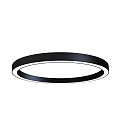 Luminaria de techo LAUTARO 1500/100 OPAL IP20, negro regulable