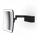Espejo con iluminaci�n VISION S Espejo con 5 aumentos IP44, negro mate 