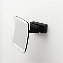 Decor Walther Espejo con iluminaci�n VISION S Espejo con 5 aumentos IP44, negro mate 