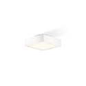 Luminaria de techo CUT 18 N IP44, blanco mate regulable