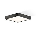 Luminaria de techo CUT 30 N IP44, negro mate regulable