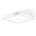 Luminaria de techo CUT 40 N IP44, blanco mate regulable