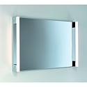 Luminaria de pared OMEGA 50 S14s 50cm 2 sockel IP20, cromo 