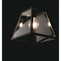 ECO-Light Luminaria colgante LEXINGTON de 1 llama IP20, negro 