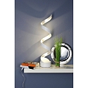 ECO-Light Luminaria de mesa HELIX de 4 llamas IP20, blanco 