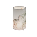 Elobra table lamp JURASSIC IP20, multicolour dimmable