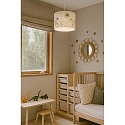 Elobra pendant luminaire JURASSIC E27 IP20, multicolour dimmable