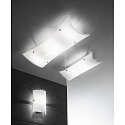 Fabas Luce Luminaria de pared MILTON peque�o, angular E27 IP20, blanco regulable