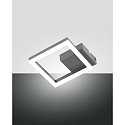 Luminaria de pared y techo BARD IP20, antracita, satinado regulable