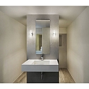 Fabas Luce Luminaria de pared IGLESIAS Arriba-Abajo, indirecta IP44, cromo, blanco 