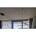 LED Pendant luminaire ARABELLA, 6x 8W, 3000K, 4320lm, IP20, white
