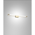 Luminaria de espejo RAPALLO 60CM cil�ndrico, conmutable IP44, lat�n satinado 