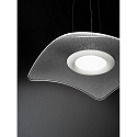 Fabas Luce Luminaria colgante IBIZA IP20, blanco regulable