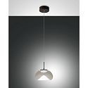 Luminaria colgante BRENA de 1 llama IP20, negro regulable