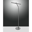 Luminaria de pedestal BEBA IP20, antracita regulable