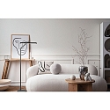 Fabas Luce Luminaria de pedestal BEBA IP20, antracita regulable