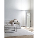 Fabas Luce Luminaria de pedestal FIZZ CCT Switch, directo / indirecto, con regulador t�ctil IP20, antracita regulable