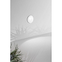 Luminaria de pared empotrable WINK redondo, indirecta, conmutable IP65