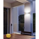 Fabas Luce Luminaria de pared para exteriores TRIGG Arriba-Abajo IP54, blanco 