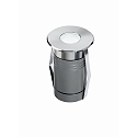 Luminaria empotrable en suelo TULIP 2 / � 550MM redondo, pasable, conmutable IP67, acero inoxidable 