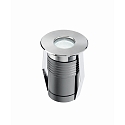 Luminaria empotrable en suelo WILLY 2 / � 700MM redondo, pasable, conmutable IP67, acero inoxidable 