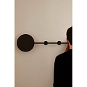 Faro Luminaria de pared HAN LED IP20, negro mate