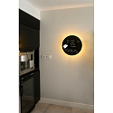 Faro wall luminaire BOARD LED IP20, black