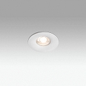 Faro Luminaria empotrable para techos WET GU10 IP44, blanco mate