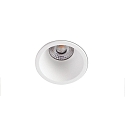 Luminaria empotrable para techos FOX LED IP20, blanco mate